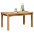 vidaXL Solid Teak Wood Coffee Table in Brown