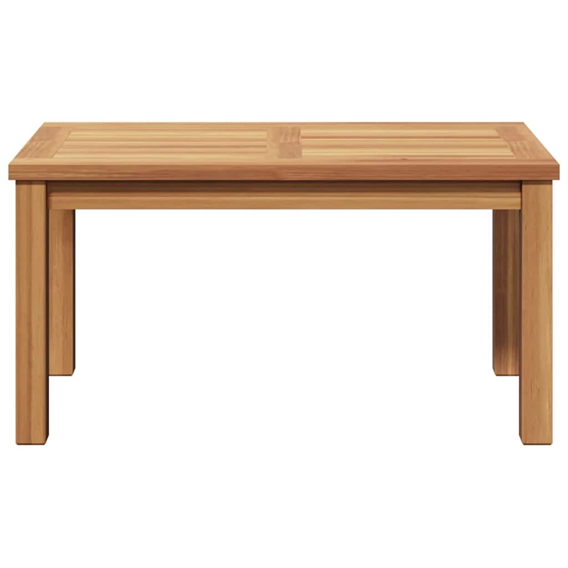 vidaXL Solid Teak Wood Coffee Table in Brown