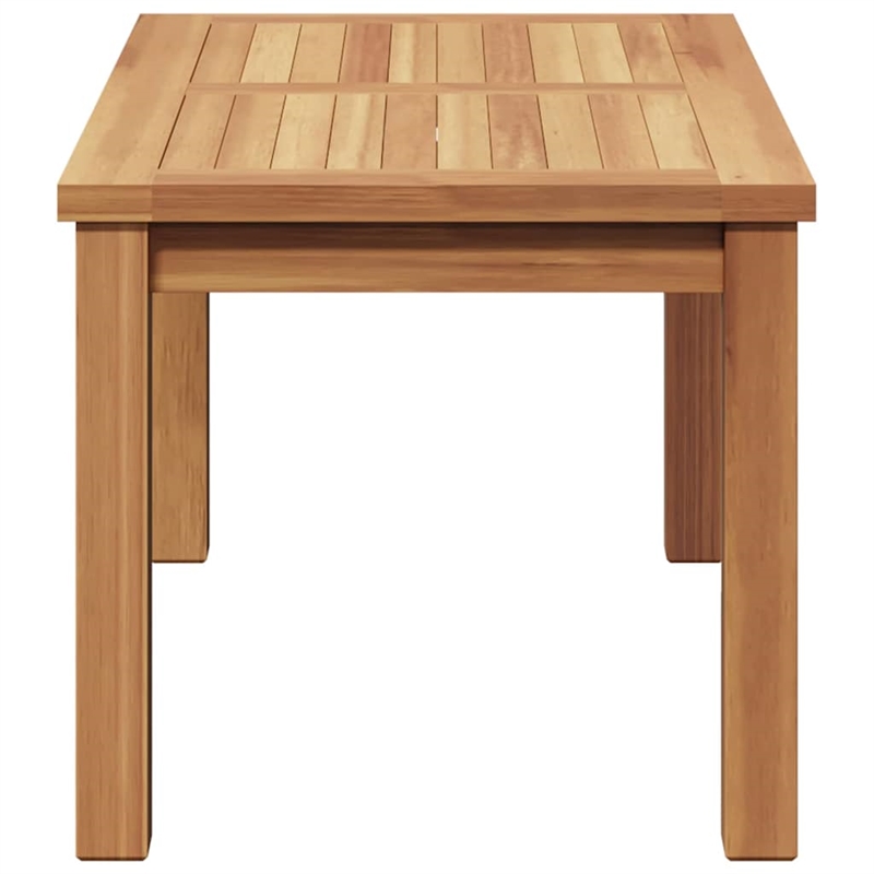vidaXL Solid Teak Wood Coffee Table in Brown