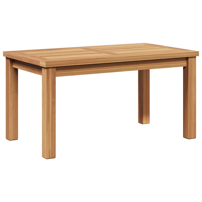 vidaXL Solid Teak Wood Coffee Table in Brown