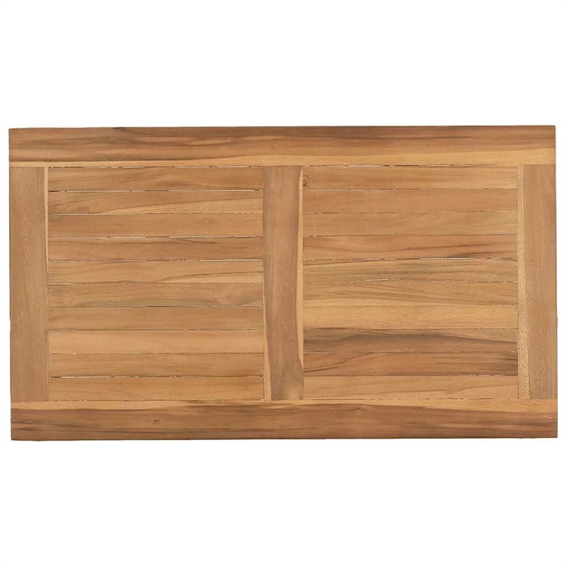 vidaXL Solid Teak Wood Coffee Table in Brown