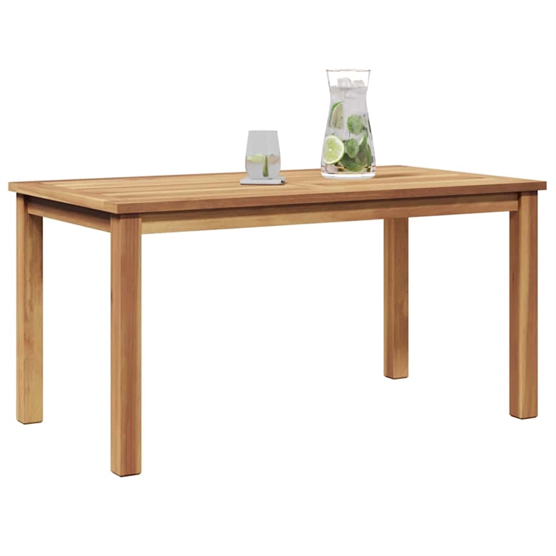 vidaXL Solid Teak Wood Coffee Table in Brown