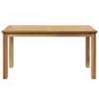 vidaXL Solid Teak Wood Coffee Table in Brown