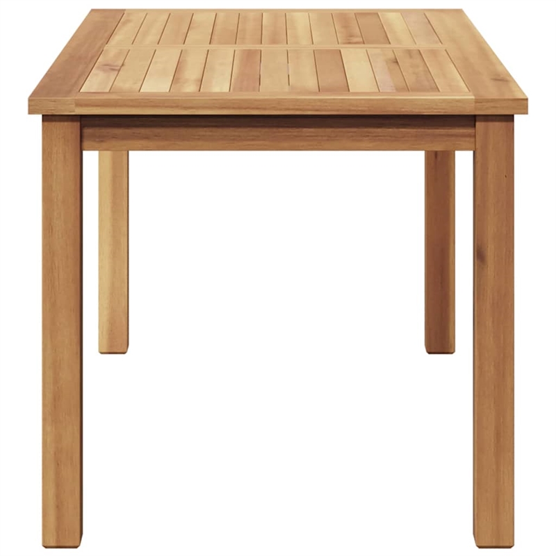 vidaXL Solid Teak Wood Coffee Table in Brown