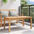 vidaXL Solid Teak Wood Coffee Table in Brown