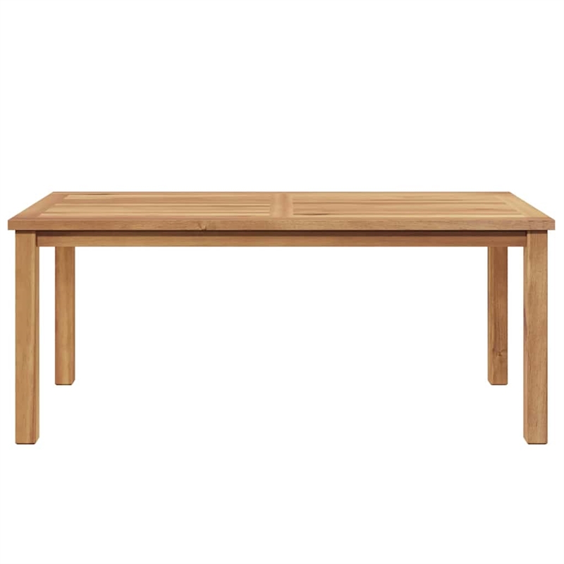 vidaXL Solid Teak Wood Coffee Table in Brown