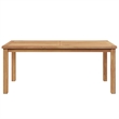 vidaXL Solid Teak Wood Coffee Table in Brown