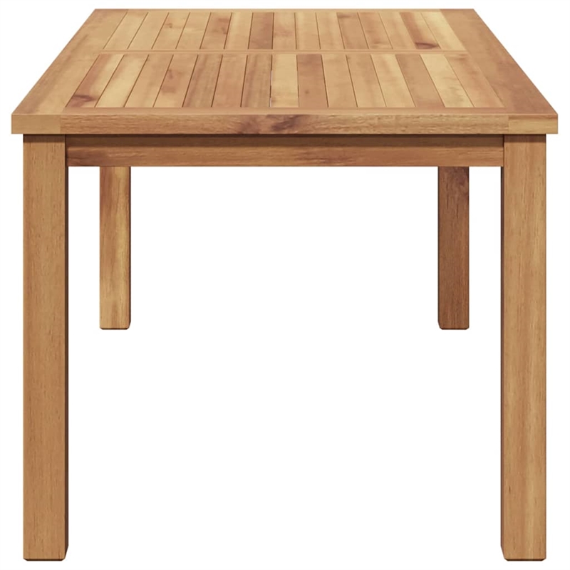 vidaXL Solid Teak Wood Coffee Table in Brown