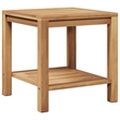 vidaXL Solid Teak Wood Coffee Table in Brown