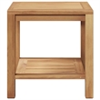 vidaXL Solid Teak Wood Coffee Table in Brown