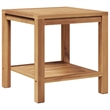vidaXL Solid Teak Wood Coffee Table in Brown
