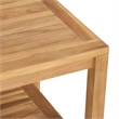 vidaXL Solid Teak Wood Coffee Table in Brown