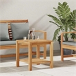 vidaXL Solid Teak Wood Coffee Table in Brown