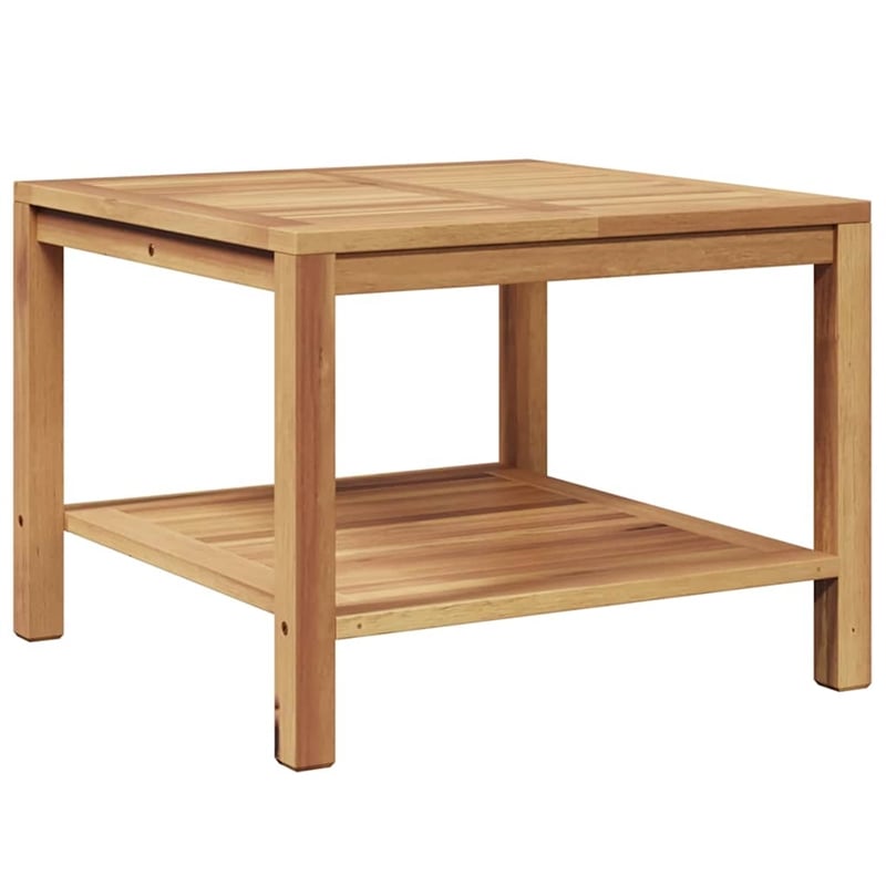 vidaXL Solid Teak Wood Coffee Table in Brown