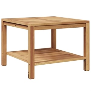 vidaXL Solid Teak Wood Coffee Table in Brown