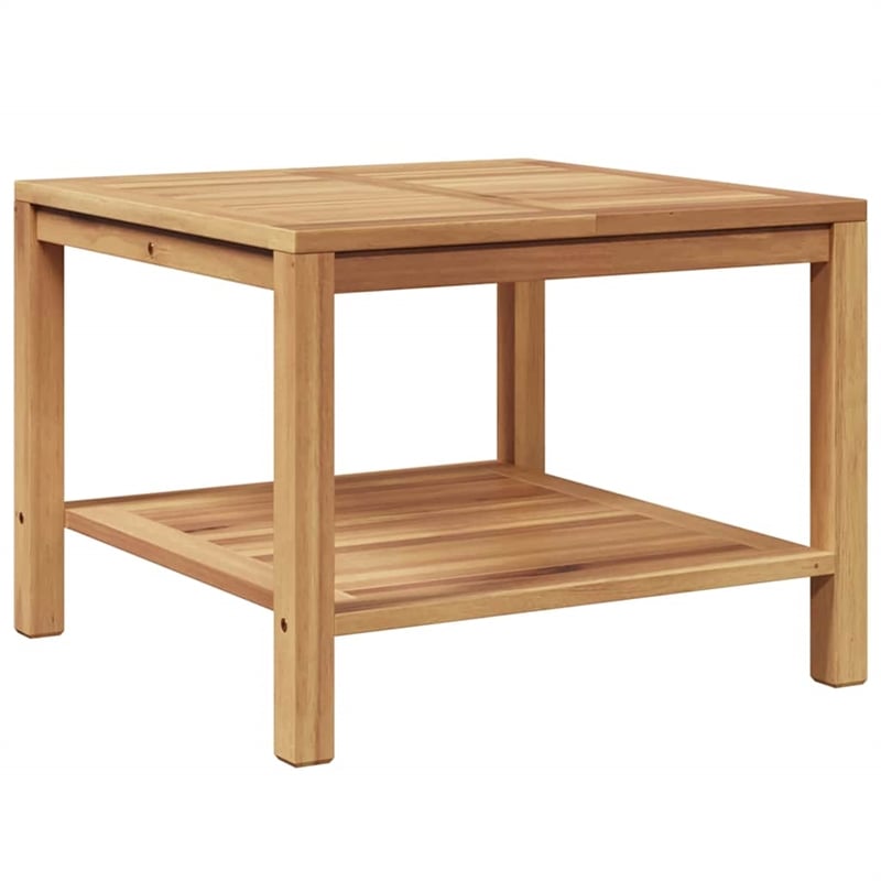 vidaXL Solid Teak Wood Coffee Table in Brown