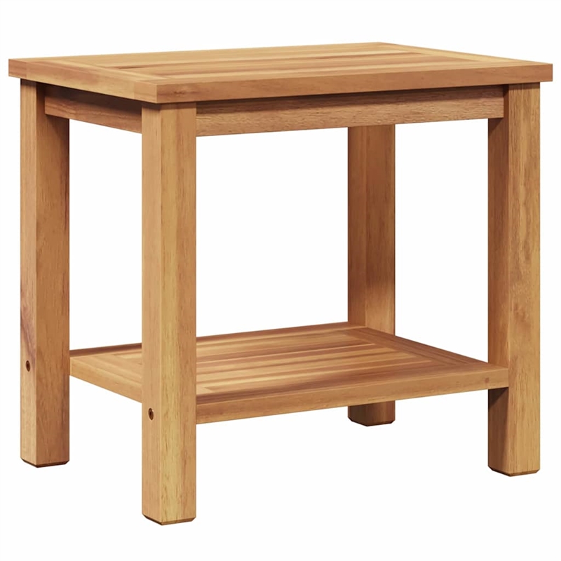 vidaXL Solid Teak Wood Coffee Table in Brown