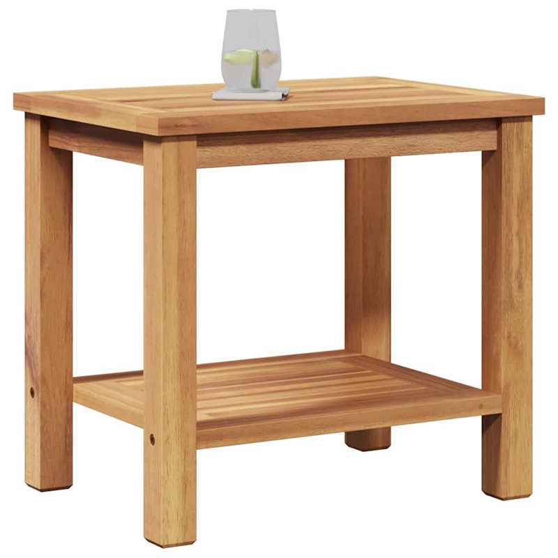 vidaXL Solid Teak Wood Coffee Table in Brown
