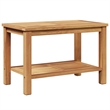 vidaXL Solid Teak Wood Coffee Table in Brown