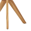 vidaXL Solid Teak Wood Side Table in Brown