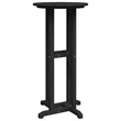 vidaXL Polyethylene Bar Table in Black