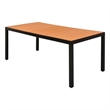 vidaXL Garden Dining Table in Brown