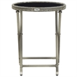 vidaXL PE Rattan Tea Table in Gray