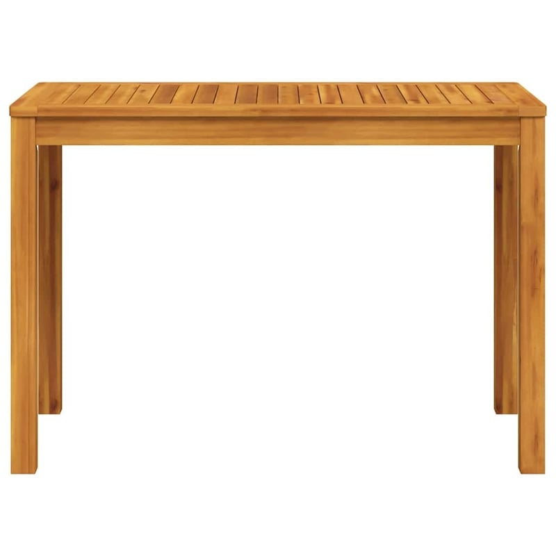 vidaXL Solid Acacia Wood Medium Dining Table in Brown