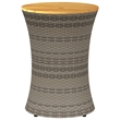 vidaXL Garden Side Table in Gray