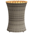 vidaXL Garden Side Table in Gray