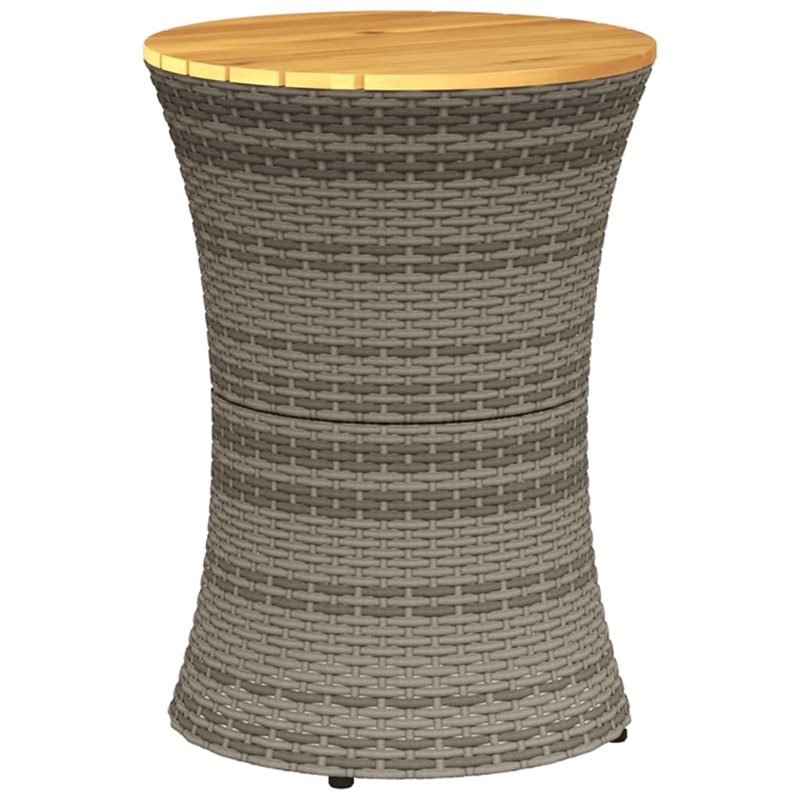 vidaXL Garden Side Table in Gray