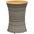 vidaXL Garden Side Table in Gray
