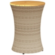 vidaXL Garden Side Table in Beige