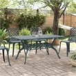 vidaXL Garden Dining Table in Green