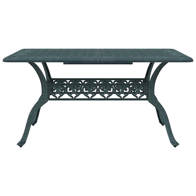 vidaXL Garden Dining Table in Green