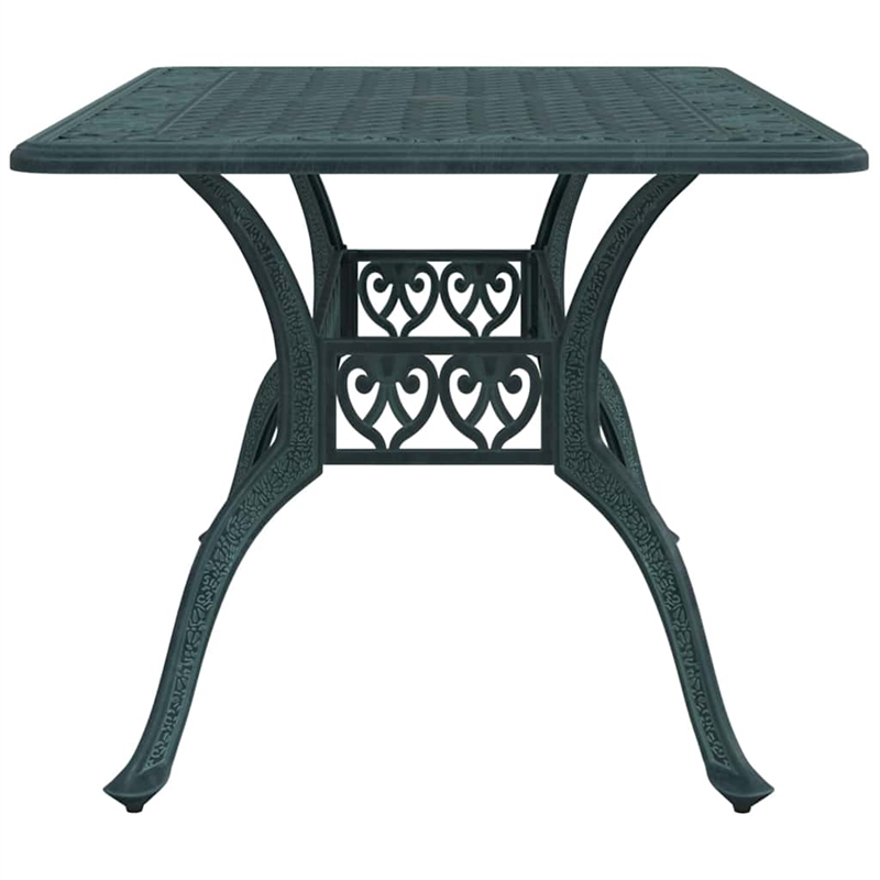 vidaXL Garden Dining Table in Green
