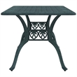 vidaXL Garden Dining Table in Green