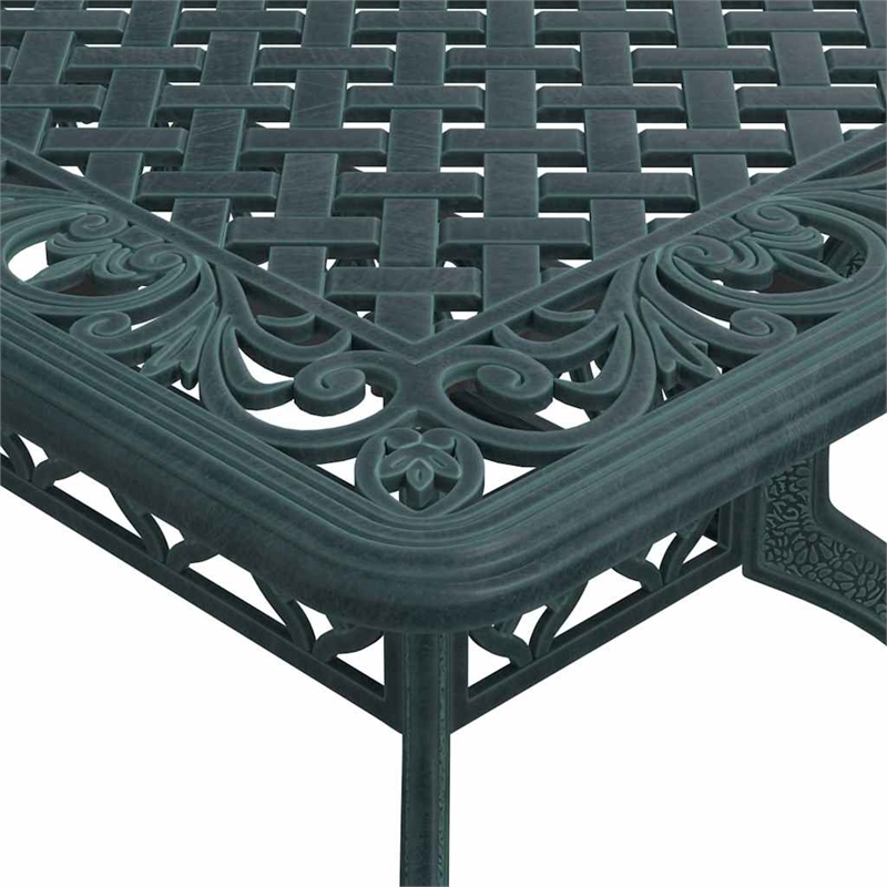 vidaXL Garden Dining Table in Green