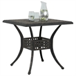 vidaXL Cast Aluminum Garden Dining Table in Bronze