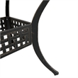 vidaXL Cast Aluminum Garden Dining Table in Bronze