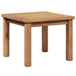 vidaXL Solid Teak Wood Coffee Table in Brown