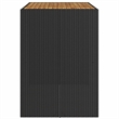 vidaXL Garden Bar Table in Black