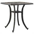 vidaXL Cast Aluminum Garden Table in Bronze