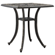 vidaXL Cast Aluminum Garden Table in Bronze