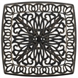 vidaXL Cast Aluminum Garden Table in Bronze