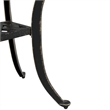 vidaXL Cast Aluminum Garden Table in Bronze