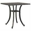 vidaXL Cast Aluminum Garden Dining Table in Bronze