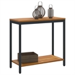 vidaXL Outdoor Table in Natural/Brown/Black