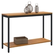 vidaXL Outdoor Table in Natural/Brown/Black