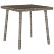 vidaXL PE Rattan Garden Coffee Table in Gray